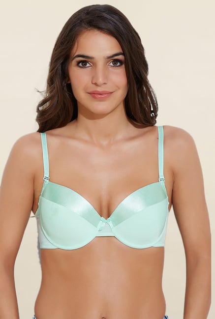 Zivame Green Padded Bra Zivame Green Padded Bra
