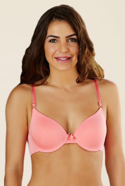 Zivame Pink Padded Bra Zivame Pink Padded Bra