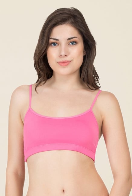Zivame Pink Non Padded Bra Zivame Pink Non Padded Bra