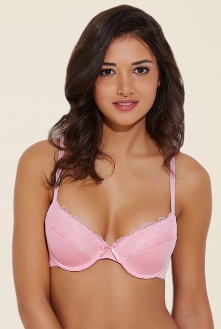 Zivame Pink Padded Bra Zivame Pink Padded Bra