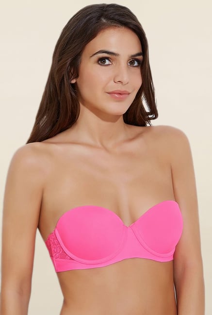 Zivame Pink Padded Bra Zivame Pink Padded Bra