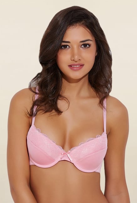 Zivame Pink Padded Bra Zivame Pink Padded Bra