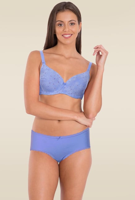 Jockey Iris Blue Print T-Shirt Bra - 1245 Jockey Iris Blue Print T-Shirt Bra - 1245