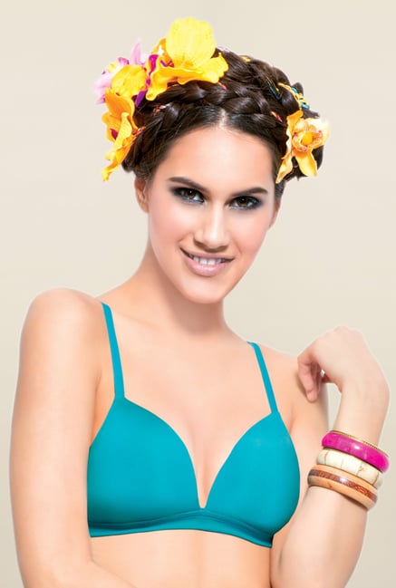 Enamor Blue Padded Bra Enamor Blue Padded Bra