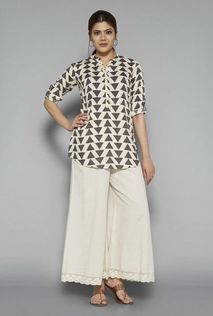 Utsa by Westside Off White Printed Kurti Utsa by Westside Off White Printed Kurti