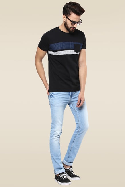 Mufti Light Blue Slim Fit Jeans Mufti Light Blue Slim Fit Jeans