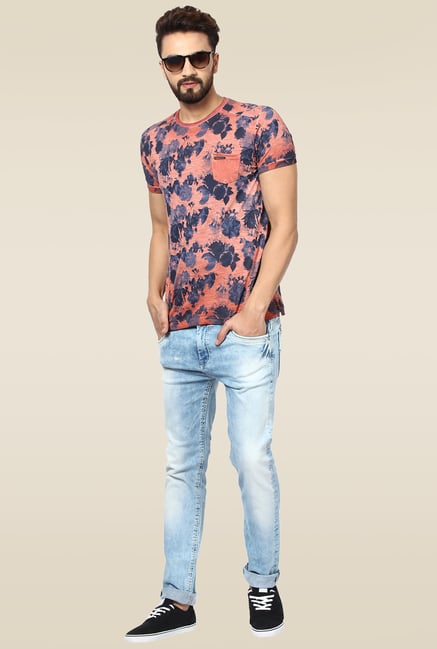 Mufti Light Blue Acid Washed Jeans Mufti Light Blue Acid Washed Jeans