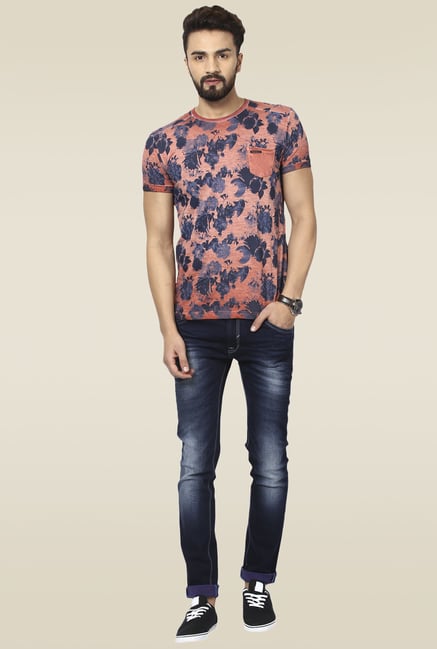 Mufti Deep Blue Mid Rise Jeans Mufti Deep Blue Mid Rise Jeans