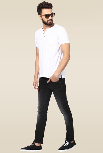 Mufti Black Stone Narrow Fit Jeans Mufti Black Stone Narrow Fit Jeans