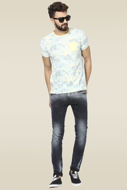 Mufti Black Stone Acid Washed Jeans Mufti Black Stone Acid Washed Jeans