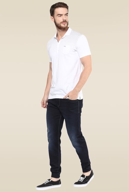 Mufti Deep Blue Mid Rise Jeans Mufti Deep Blue Mid Rise Jeans
