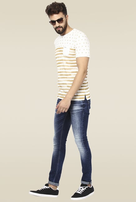 Mufti Dark Blue Mid Rise Skinny Fit Jeans Mufti Dark Blue Mid Rise Skinny Fit Jeans