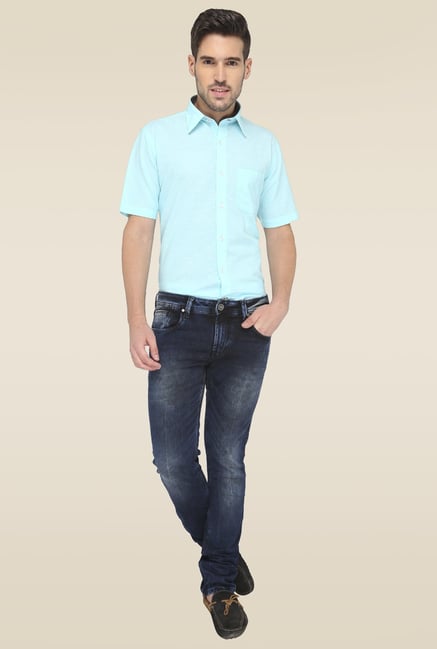 Jadeblue Dark Blue Solid Denim Jeans Jadeblue Dark Blue Solid Denim Jeans