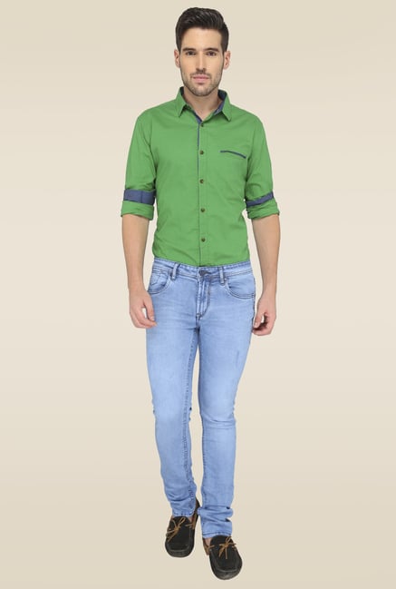 Jadeblue Light Blue Mid-rise Jeans Jadeblue Light Blue Mid-rise Jeans
