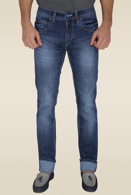 Greenfibre Dark Blue Slim Fit Jeans Greenfibre Dark Blue Slim Fit Jeans