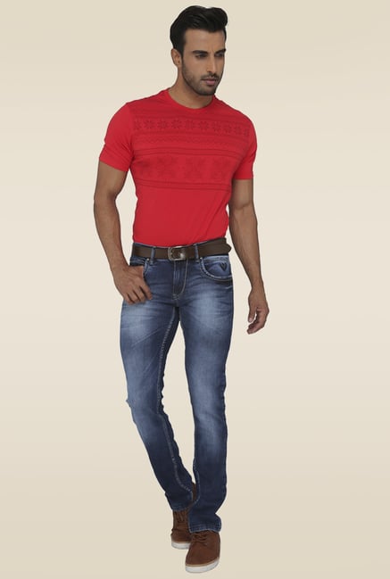 Greenfibre Dark Blue Solid Jeans Greenfibre Dark Blue Solid Jeans