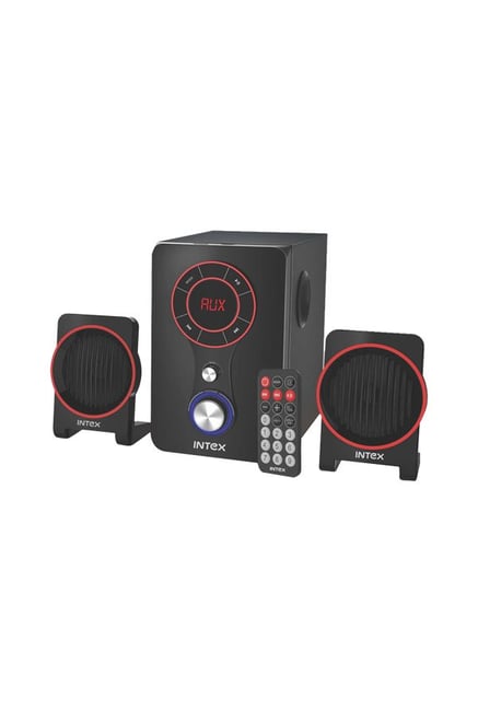 Intex IT-211 TUFB 2.1 Channel Multimedia Speaker (Black) Intex IT-211 TUFB 2.1 Channel Multimedia Speaker (Black)