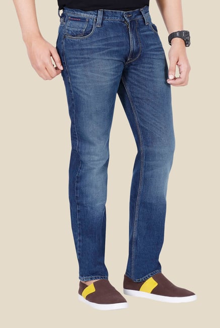 Lee Blue Mid Rise Denim Jeans Lee Blue Mid Rise Denim Jeans