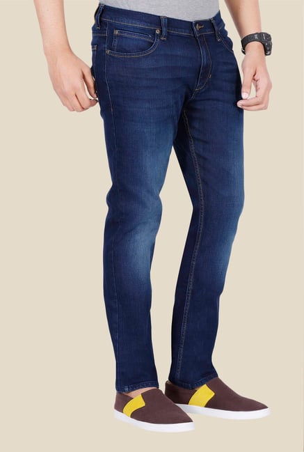 Lee Blue Mid Rise Denim Jeans Lee Blue Mid Rise Denim Jeans