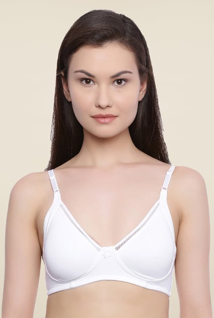 Rosaline By Zivame White Non Padded Bra Rosaline By Zivame White Non Padded Bra