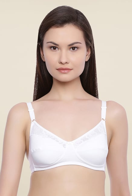 Rosaline By Zivame White Non Padded Bra Rosaline By Zivame White Non Padded Bra