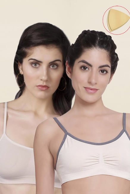 C9 Seamless Beige Padded Bra (Pack Of 2) C9 Seamless Beige Padded Bra (Pack Of 2)