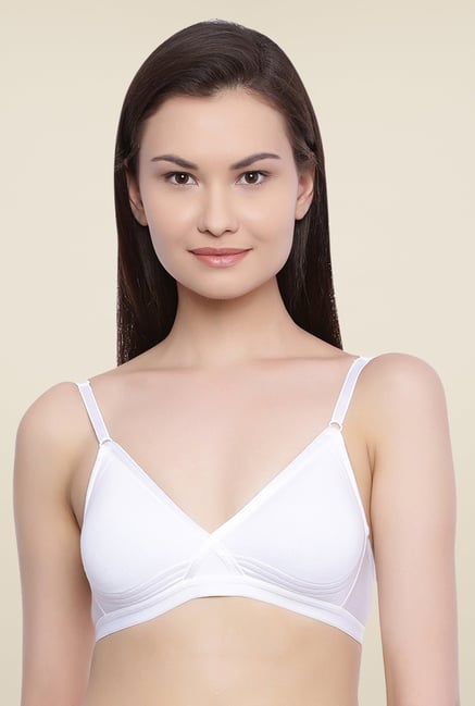 Rosaline By Zivame White Non Padded Bra Rosaline By Zivame White Non Padded Bra