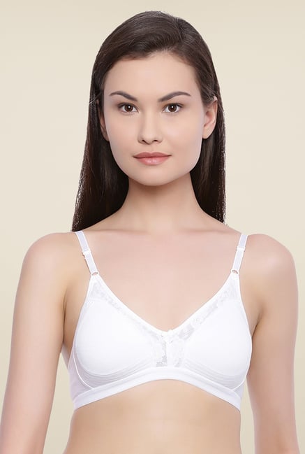Rosaline By Zivame White Non Padded Bra Rosaline By Zivame White Non Padded Bra
