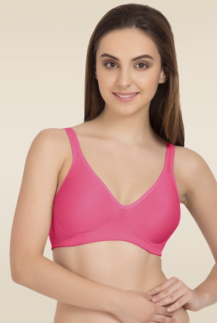 Tweens Dark Pink Full Coverage Non Padded T-Shirt Bra Tweens Dark Pink Full Coverage Non Padded T-Shirt Bra