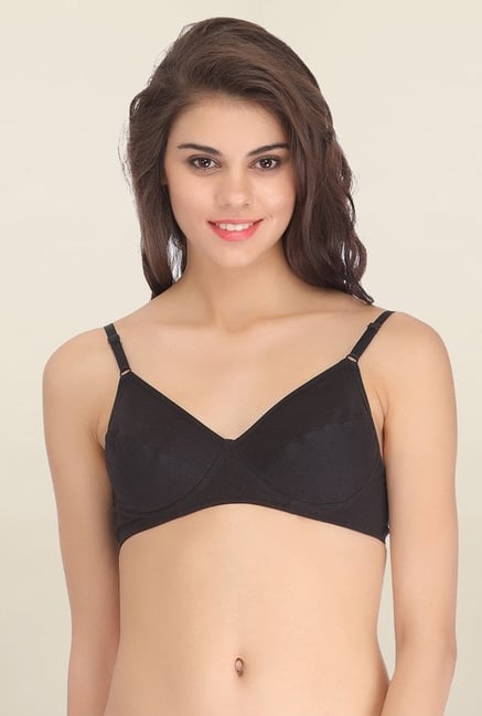 Clovia Black Non Padded Bra Clovia Black Non Padded Bra