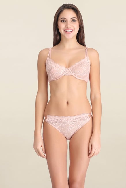 Clovia Peach Under Wired Bikini Set Clovia Peach Under Wired Bikini Set