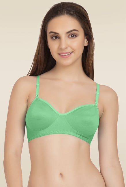 Tweens Green Non Padded Half Coverage Bra Tweens Green Non Padded Half Coverage Bra