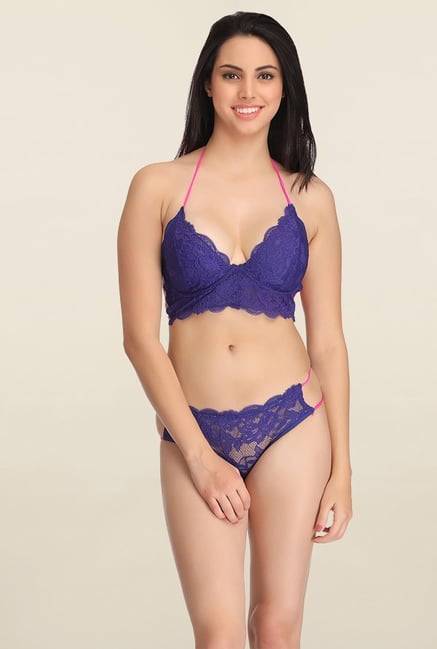 Clovia Blue Under Wired Bikini Set Clovia Blue Under Wired Bikini Set