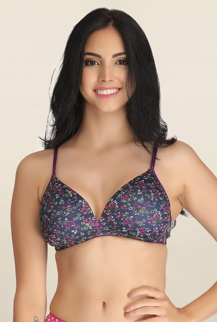 Clovia Navy Padded Bra Clovia Navy Padded Bra