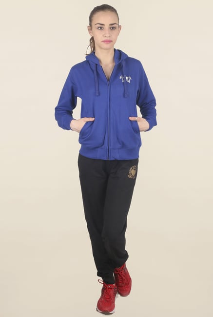 Cayman Blue Solid Sweatshirt Cayman Blue Solid Sweatshirt