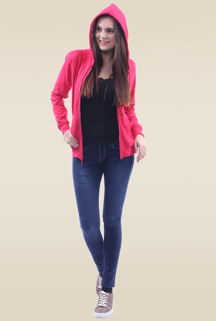 Monte Carlo Pink Hooded Sweatshirt Monte Carlo Pink Hooded Sweatshirt