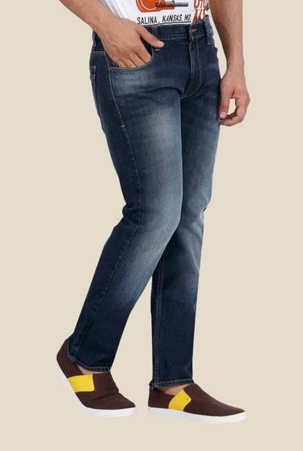 Lee Powell Navy Low Rise Jeans Lee Powell Navy Low Rise Jeans