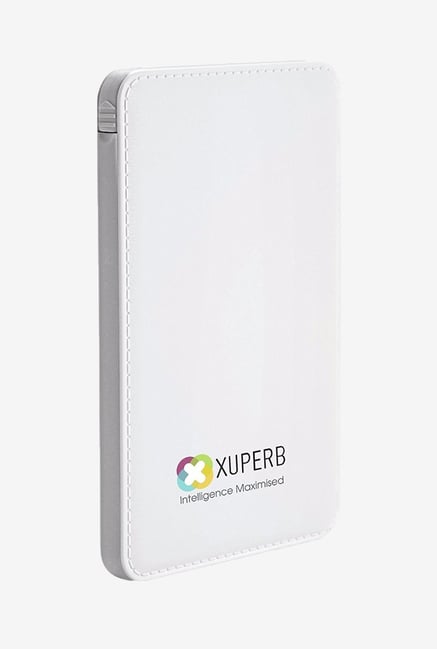 Xuperb Slimy-60 6000 mAh Power Bank (White) Xuperb Slimy-60 6000 mAh Power Bank (White)