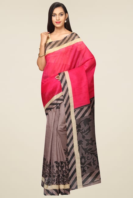 Pavecha Pink Mangalagiri Saree Pavecha Pink Mangalagiri Saree
