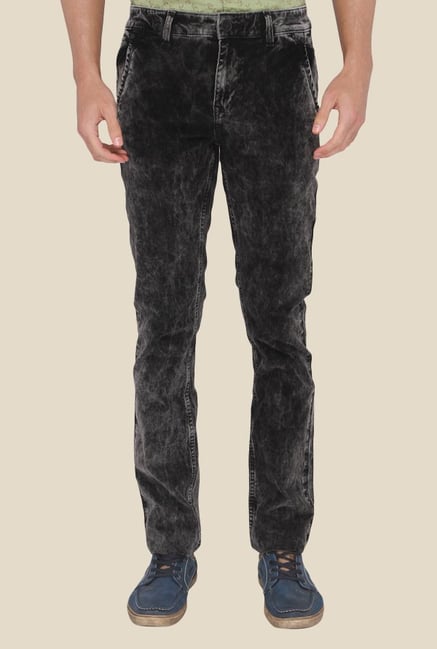 JadeBlue Black Solid Corduroy Jeans JadeBlue Black Solid Corduroy Jeans