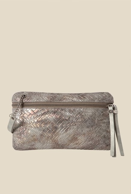 Baggit Cervo Julia Metallic Textured Clutch Baggit Cervo Julia Metallic Textured Clutch