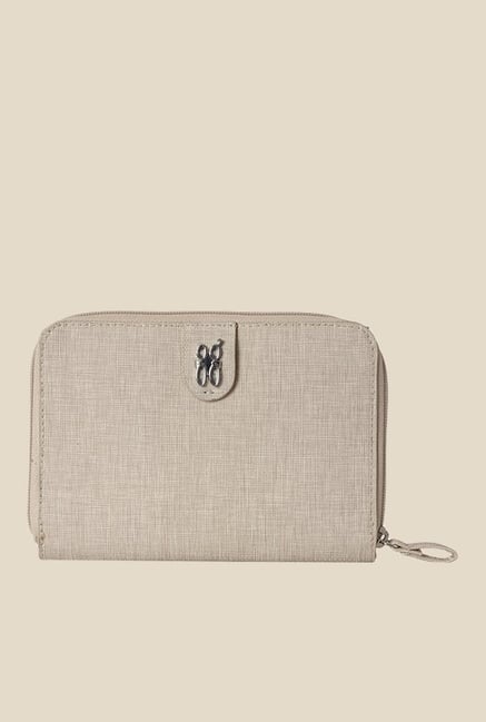 Baggit Koss Charles Beige Solid Pouch Baggit Koss Charles Beige Solid Pouch