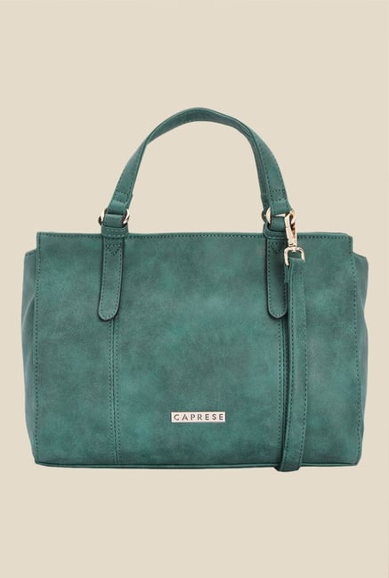 Caprese Prunela Emerald Green Solid Handbag Caprese Prunela Emerald Green Solid Handbag