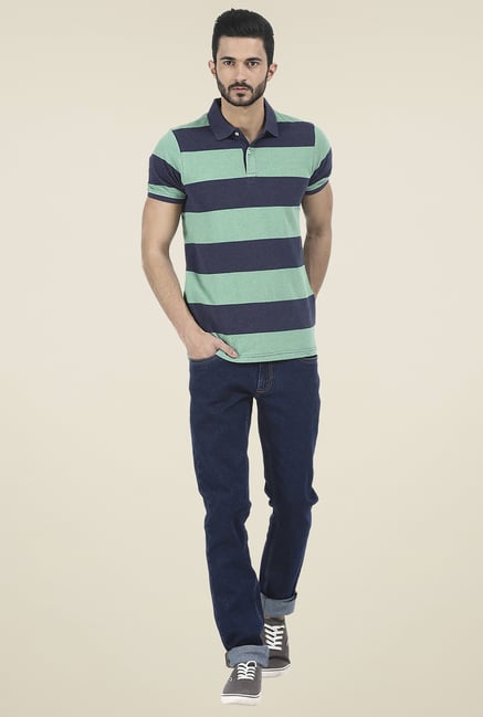 Basics Navy Low Rise Solid Jeans Basics Navy Low Rise Solid Jeans