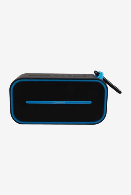 Stuffcool Mile Wireless Bluetooth Speaker (Black/Blue) Stuffcool Mile Wireless Bluetooth Speaker (Black/Blue)