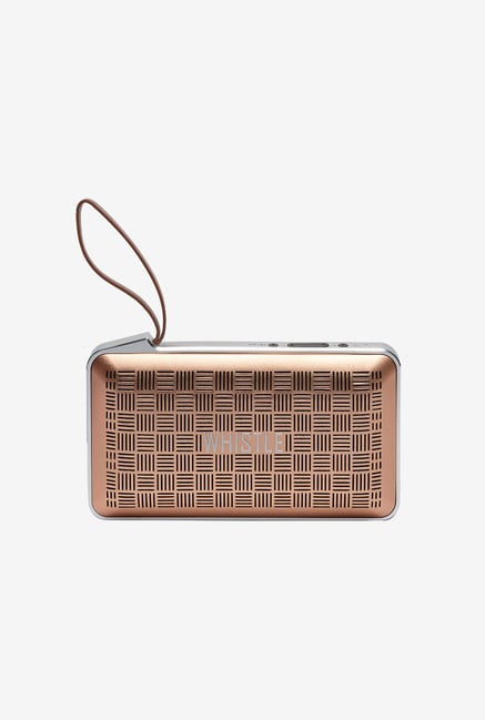 Whistle Smart Portable Bluetooth Speaker (Gold) Whistle Smart Portable Bluetooth Speaker (Gold)