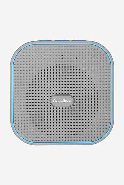 Stuffcool Monk Portable Bluetooth Speaker (Grey/Blue) Stuffcool Monk Portable Bluetooth Speaker (Grey/Blue)