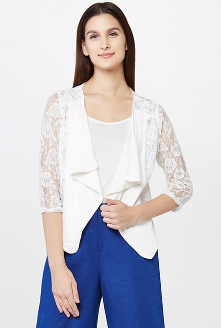 AND White Lace Shrug AND White Lace Shrug