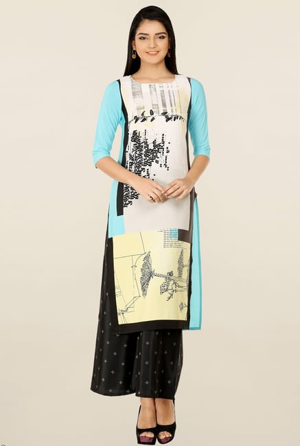 W White Printed Kurta W White Printed Kurta