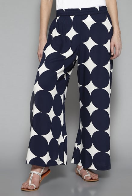 Utsa by Westside Indigo Printed Palazzos Utsa by Westside Indigo Printed Palazzos